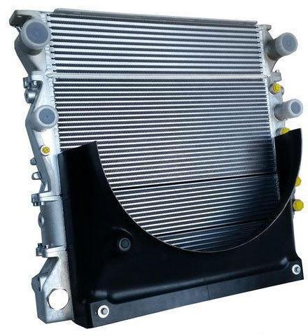 Liquid Cooled Stainless Steel Generator Radiator, for Cooling Purpose, Industrial, Color : Black