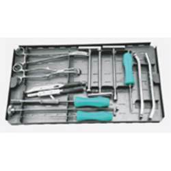 Non Polished 100-150gm Surgical Instruments Box, Variety : Double Edge, Single Edge