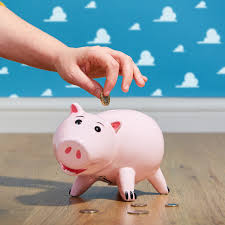 Rectangle HDPE Piggy Bank, for Money Savings, Pattern : Plain, Printed