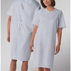 Half Sleeve Disposable Patient Gown, for Hospital Use, Feature : Comfortable