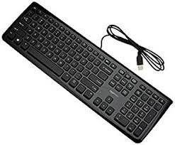 Dell Wired ABS Plastic Keyboards, for Computer, Laptops, Certification : CE Certified