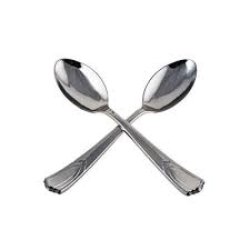 Non Polished Silver Spoon Disposal, Color : Grey-Silver