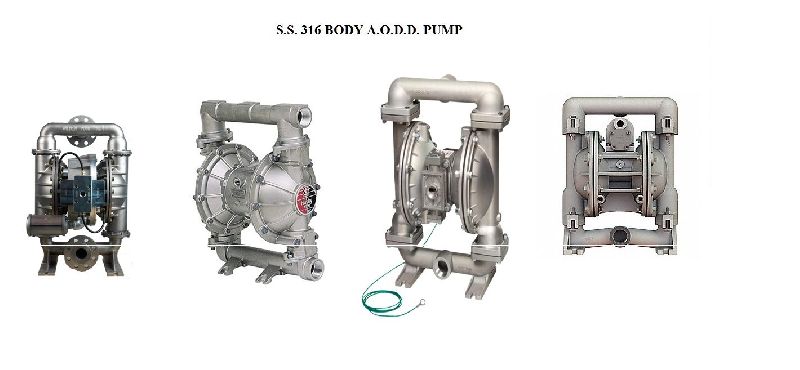 316 Stainless Steel Air Operated Diaphragm Pumps
