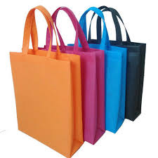 Plain PP non woven bags, Carry Capacity : 1kg, 500gm