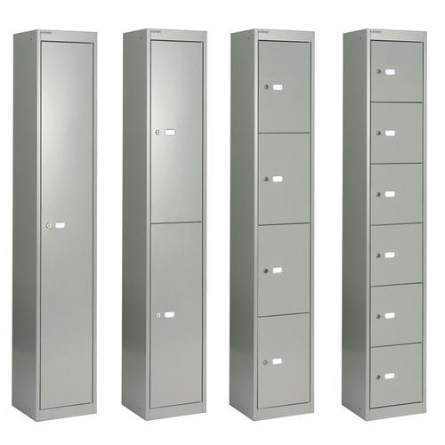 Non Polished Steel Lockers, for Home Use, Offiice Use, Safety Use, School, Size : 72x36x27cm, 75x32x20cm