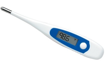 Battery Glass Digital Thermometers, for Body Temperature Monitor, Hospital, Household, Laboratory Use