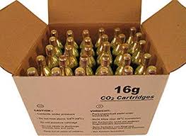 Co2 Gas Cartridge Cylinder, Color : Dark Black