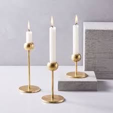 Brass Candle Holders, for Coffee Shop, Holiday Gifts, Home Decoration, Party, Table Centerpieces