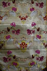 Chanderi silk fabric, for Making Garments, Pattern : Plain, Printed