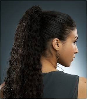 Wavy Ponytail Hair Extensions, for Parlour, Personal, Feature : Comfortable, Light Weight