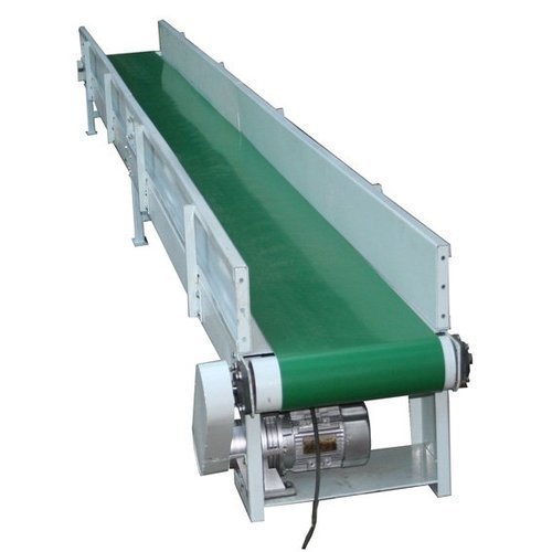 Electric Plastic Material Handling Conveyors, Capacity : 10-50kg/ft, 100-200kg/ft, 50-100kg/ft
