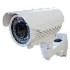 Electric CCTV Camera,cctv camera, for Bank, Hospital, Restaurant, School, Station, Color : Black