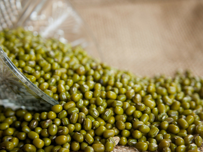 Processed Green Moong Dal