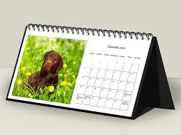 Rectangular Metal Alloy Desk Calendars, for Home, Office, Pattern : Plain, Printed