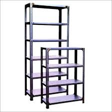 Non Polished Iron slotted angle racks, for Construction, Industrial Use, Feature : Anti Corrosive, Durable