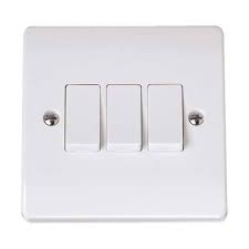 ABS Electrical Switches, for General, Home, Office, Residential, Restaurants, Shape : Oval, Rectengular