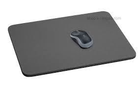 Rectangular Leather Mouse Pads, for Home, Office, School, Pattern : Plain