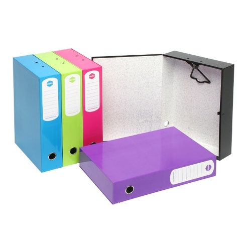 PVC Cloud Foolscap Box File, for Keeping Documents, Office Use