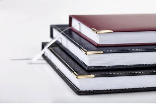 Plain PU Leather Office Diary, Color : Black, Brown