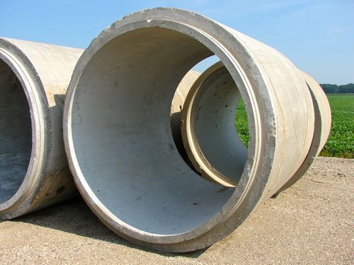 Round Concrete Culvert Pipes, for Industrial, Length : 25 Meter