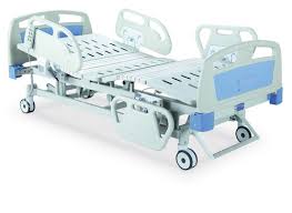 Non Polished Mild Steel ICU Bed, for Hospital, Feature : Durable, Easy To Place, Fine Finishing, Foldable