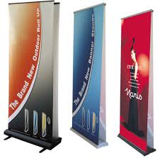 Rectangular HDPE Roll Up Standee, for Promotional Use, Size : 6X3feet, 7x4feet, 8x5feet, 9x10feet