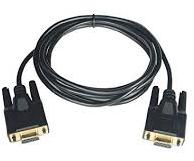 PVC RS232 Cable, Color : Black, White