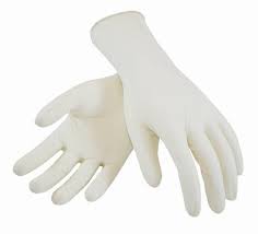 Latex Rubber Surgical Gloves, For Hospitals, Clinic, Size : M, XL