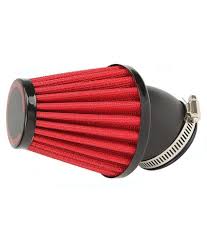Aluminum Air Filter, Color : Black, Brown, Silver, White