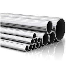 Round Non Printed stainless steel pipes, for Industrial Use, Length : 12ft