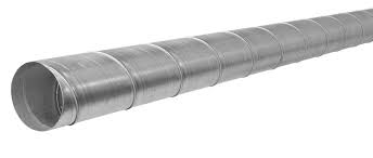 Polished Aluminium spiral duct, for Industrial, Feature : Accuracy Durable, Corrosion Resistance, Flexible