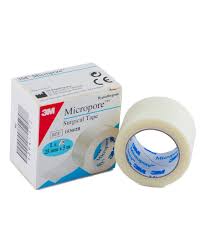 Microporous surgical tape, Certification : ISI Certified