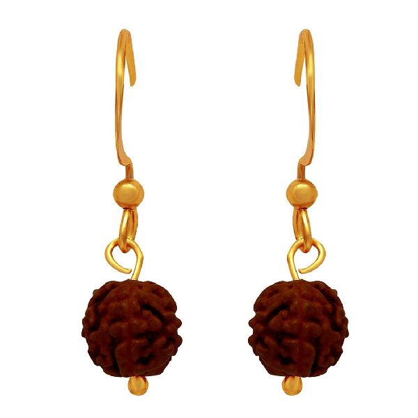 Ankur amazing gold plated rudraksha earring for women