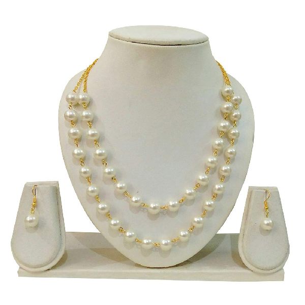 white moti jewellery