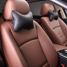 Plain Leather Car Seat Neck Pillow, Feature : Anti-Wrinkle, Comfortable, Dry Cleaning, Easily Washable