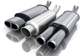 Alloy Steel Non Polished Silencers, for Vehicle, Feature : Durable, Fine Finished, Heat Resistant