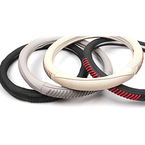 Printed Leather Car Steering Cover, Feature : Anti Wrinkle, Easy Wash, Eco Friendly, High Strength