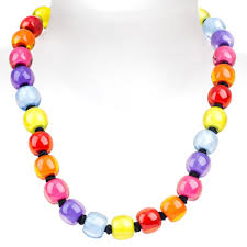 Metal Colourful Necklace, Packaging Type : Fabric Bag, Plastic Box, Plastic Packet, Velvet Box, Wooden Box