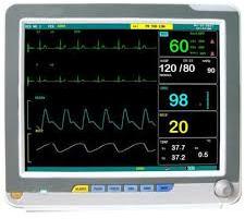 Cardiac Monitor, for Hospital Use, Voltage : 220V, 240V, 450V