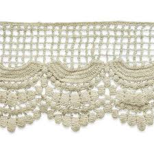 Cotton garment lace, for Fabric Use, Length : 12inch, 18inch, 24inch, 36inch, 48inch, 6inch