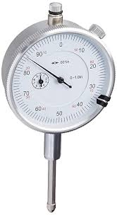 Round Stainless Steel Dial Indicator, For Industrial, Laboratory, Display Type : Analogue