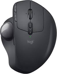 Metal Trackball mouse, for Desktop, Laptops, Color : Black, Gold, Red, Silver