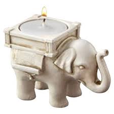 Plain Brass ELEPHANT CANDLE STAND, Packaging Type : Cartoon Box, Paper Box, Thermocol Box
