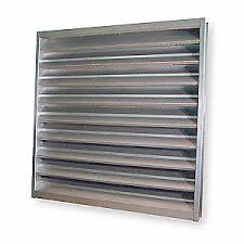 Non Polished Aluminum wall louvers, for Industrial Use, Size : 14x14inch, 15x15inch, 16x16inch, 17xi17inch