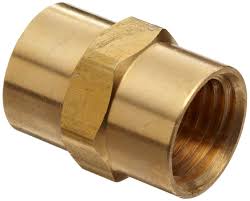 Non Polished Brass Coupler, for Jointing, Length : 1inch, 2inch, 3inch