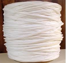Plain Cotton Filler Cord For Zippers, Technics : Hand Braided , Hand Knotted , Machine Made