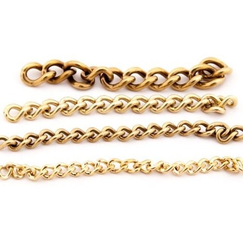 Polished Brass Chain, Feature : Fine Finishing, Good Quality, Perfect Shape, Shiny Look, Unique Designs