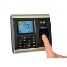 Rectanguar Fingerprint Attendance Machine, for Security Purpose