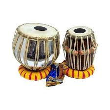Oval Polished Plastic Tabla Pair, for Musical Use, Pattern : Plain, Printed