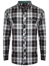 Denim Checks Shirt, Size : L, XL, XXL